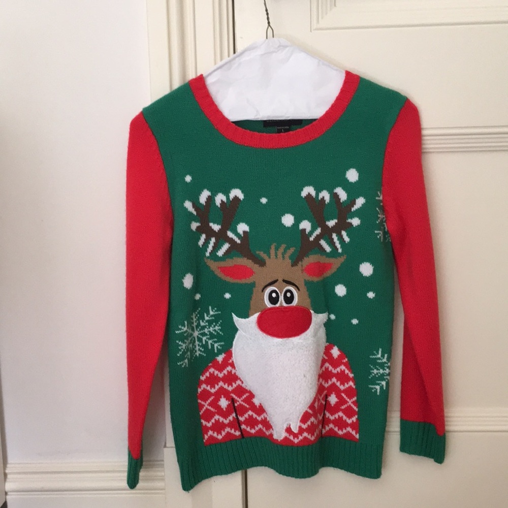 Reindeer Christmas Sweater!